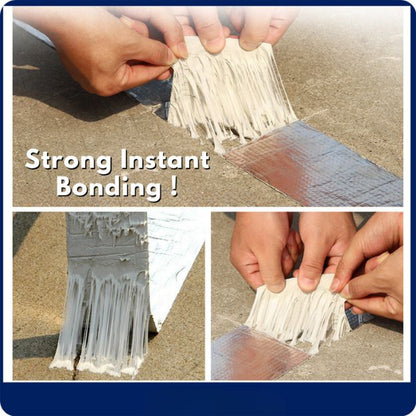 Aluminum Foil Flashing Butyl Rubber Waterproof Tape (2 inch * 5 meter)